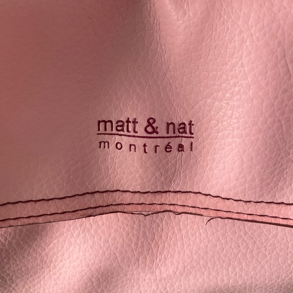 Matt and Nat Light Pink Clutch Handbag Purse - Picture 2 of 5